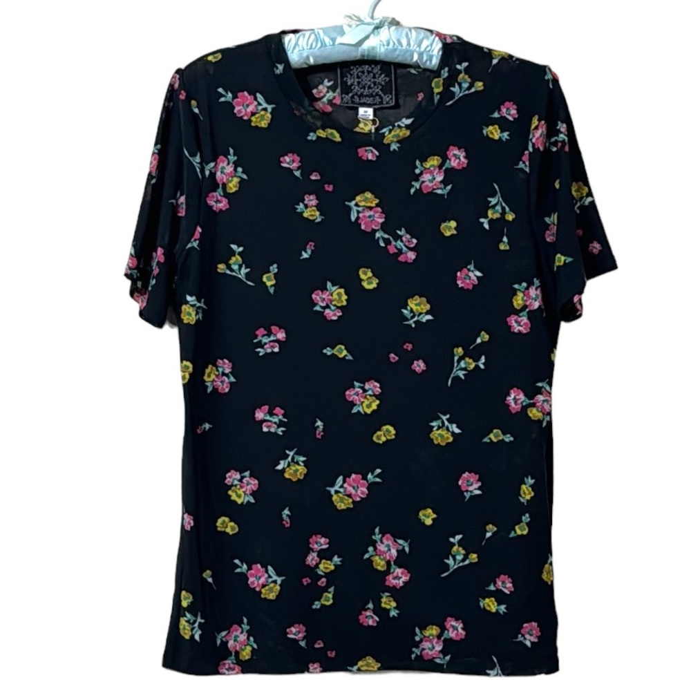 Johnny Was Samantha Mesh Top Size Medium